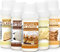 ALPHAPOWER FOOD Arôme alimentaire naturel, SET SUPER ÉCONOMIQUE 5x10ml liquide - gouttes aromatisantes et édulcorant sans sucre, goût délicieux, vegan liquid sweetener Flavour Drops, Flavdrops