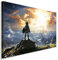 UPMSX The Legend of Zelda 2 Leinwandbild LaraArt Studio Wanddeko Wandbild 40 x 30 cm