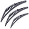 XtremeAuto® Front & Rear Window Windscreen Replacement Wiper Blades |For Mini For Mini Hatchback (R56) MK2 (2006 TO 2012)|