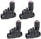Suinga Pack 4 Electroválvula de Riego 1 9V para Programadores a Pilas Baterias de 9V