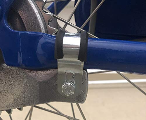 Schelle Bandage mit Gummi für Bremsankerplatte inkl. Schraube für Simson SR2