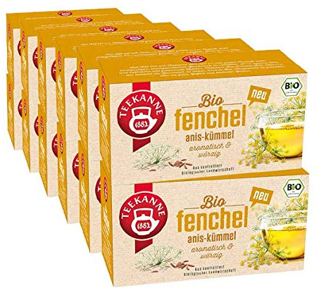 Teekanne Bio Fenchel Anis-K?mmel, 12er Pack