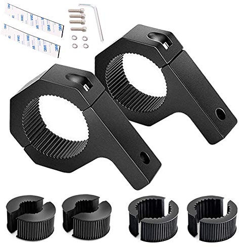 WANYIG Arbeitsleuchten Halterung Universal, Rohr Klemme, Scheinwerfer Halterung Klemmhalterung Light Bar Mount Bracket (25MM/ 35MM/ 50MM)