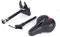 Elektro Scooter Sitz, E Scooter Sitz Klappbar, Stoßfester Rollersattel Nachrüsten, E Roller Sitz für Erwachsenenroller, 50-68cm Höhenverstellbar Elektroroller Sitz für Xiaomi 365 Scooter
