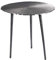 M2 Kollektion Nanda 2 Couchtisch/Beistelltisch/Tischset, Metall, grau, silber, Durchmesser, Höhe 50cm