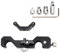 Nitze 15mm Universal Lens Support with Rolling Y-Bracket and 1/4, 3/8 and M3 Height Extension Posts, up to 147mm Lens - N04B