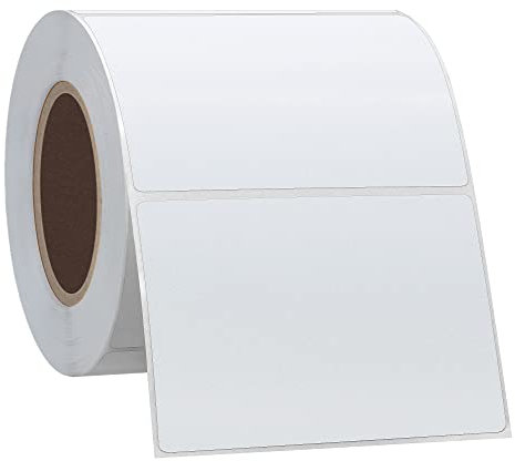 Hycodest Quittungsaufkleber Adress- und Versand-Etiketten Thermopapier-Etiketten, gefaltet, 7,6 x 5,1 cm, 500 Aufkleber