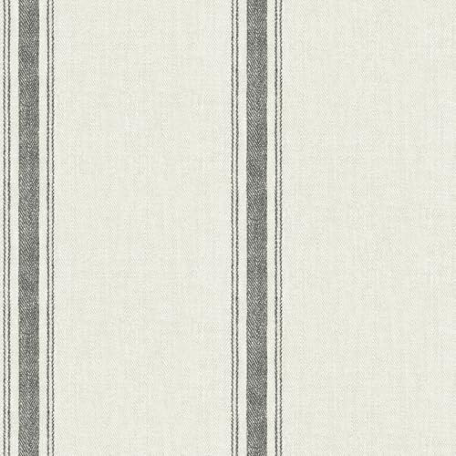 NuWallpaper Charcoal Langston Peel and Stick Wallpaper, Textured Removable Wallpaper, 20.5 in x 18 ft