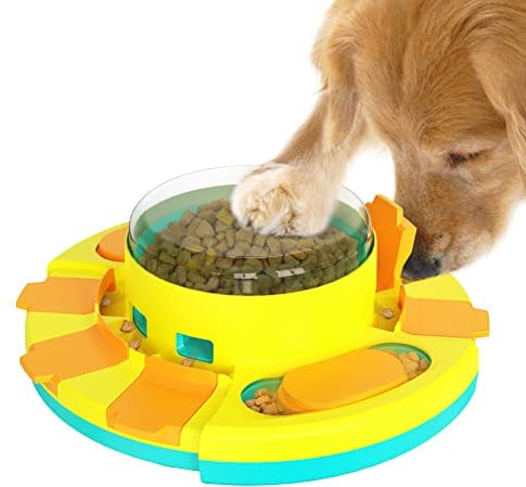 CAROZEN Interactive Dog Toys, Puzzle Toys for Dogs Training Funny Feeding, Treat Dispenser Large Dogs, Small and Medium Improve Your Dog's Intelligence