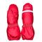 BMS Buddelhandschuhe ungefüttert 100% wasserdicht (rot, 5-8 Jahre)
