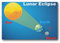 Lunar Eclipse Diagramm Poster Kunstdruck Wand Foto Farbe Poster Hängendes Bild Familie Dekor 50 x 75 cm