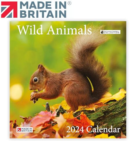 ALLTRADE Calendar 2026 British Wildlife 2026 Calendar UK Holidays MADE IN BRITAIN® with 100% Solar Energy on FSC® paper Photos by LAURIE CAMPBELL Supports Carbon Capture with Tree Planting