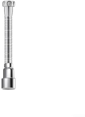 Extensor de grifo de cocina, extensor de grifo flexible, aireador de boquilla universal de acero inoxidable para el hogar, cocina, baño (13 cm)