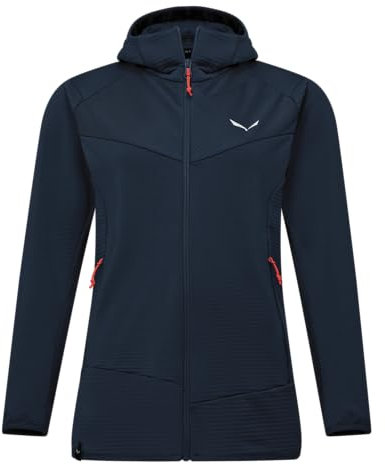 SALEWA Puez Altavia Polarlite Giacca con Cappuccio Donna, Blazer Blu Marine, XS