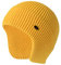 Bonnet d'hiver pour Homme en Tricot Extensible avec Cache-Oreilles Coupe-Vent, Jaune, Taille Unique