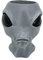 Coole Alien-Skulptur, Übertopf, Topfpflanze für Büro, Schreibtisch, kleine Pflanze, Garten, Ornament, drinnen und draußen, verspielte Dekoration