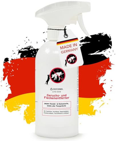 LTK-008 BIODELTA Geruchsentferner 500 ml - Enzymreiniger gegen Katzenurin | Enzymreiniger gegen Uringerüche von Katze und Hund - wirkt porentief auf Teppich, Polster und Boden