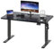 JUMMICO Electric Standing Desk, 120 x 60 cm Home Office Height Adjustable Desk, Computer Lift Table with Smart Panel & Memory Function, Black