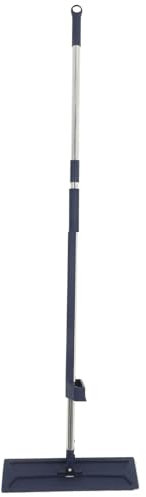 BESTYASH 2 Fauler Flachmopp Wischtuch Pinkel-reinigungstücher Flacher Bodenwischer Wischmop Wischreiniger Hartholzboden Mopp Bodenwischer Aus Holz Bodenreinigungsmop Rostfreier Stahl Blue