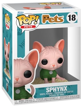 Funko POP! Pets: Sphinx Cat | Offizieller Fanartikel und Merch - Vinyl Sammelfigur als Regal Deko - Geschenkidee zum Geburtstag für Fans und Sammler