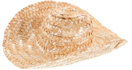 SOPOTUTU Sombrero Miniatura de Tejida para Manualidades DIY Accesorio Decorativo para Muñecas y Micro