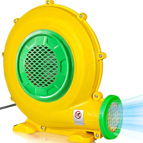 Bouncy Castle Blower - 750W Portable Inflatable Air Pump Fan for Bounce House, Water Slide and Jumper