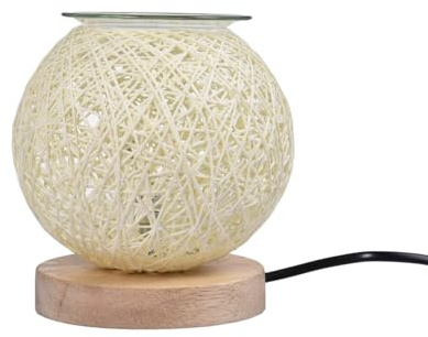 Wax Burner, with Exquisite, Elegant and Delicate Lampshade Electric Warmer for Scented Wax Melter for Office, Home, Kitchen, Living Room, Bedroom