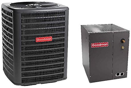 Goodman 2 Ton 14.3 SEER2 Air Conditioning Condenser and Coil GLXS4BA2410 - CAPTA2422A3