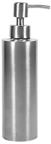 Dispensador de la loción de la encimera del dispensador de la Bomba del jabón líquido del Acero Inoxidable 350ml para el envase del jabón de la Caja del champú de la Cocina o del Cuarto de baño