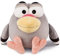 Nici 44244 Kuscheltier Taube Guano 30cm, aus der beliebten Serie Pat der Hund, grau