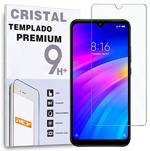Protector de Pantalla para XIAOMI REDMI 7, Cristal Vidrio Templado Premium