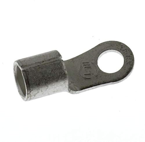 10 Stück SeKi Ringkabelschuhe 30-50mm², M8 I Quetschkabelschuhe unisoliert I für mehr-, feindrähtige Leiter I Presskabelschuh aus verzinntem Kupfer