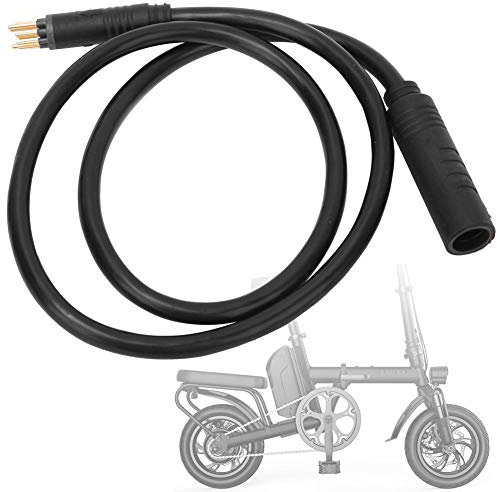 Verlängerungskabel für E-Bike Motoren, Wasserdichtes Radmotor Verlängerungskabel, 9 poliges Radmotor Verlängerungskabel für Elektrofahrrad Buchse auf Stecker E-Bike-Zubehör(1,5x600 mm)