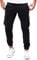 Herren Hose Jogger Chino Cargo Jeans Hosen Stretch Sporthose Herren Hose mit Taschen Slim Fit Freizeithose (Z_Schwarz, M)