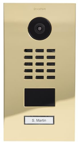 DoorBird D2101V Videocitofono, Ottone