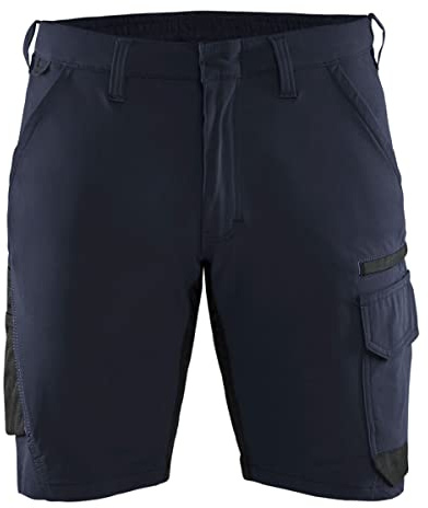 BLÅKLÄDER Blakläder 4-Wege-Stretch Service Shorts, Farbe:Marineblau, Größe:54