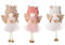 3PCS Weihnachtsbaum Anhänger Engel Weihnachten Hängende Verzierung Engel Puppe Geschenkanhänger Weihnachtsdekoration Baum Ornamente Weihnachten Handwerk Elfen Dekorationen Weihnachtsbaumschmuck