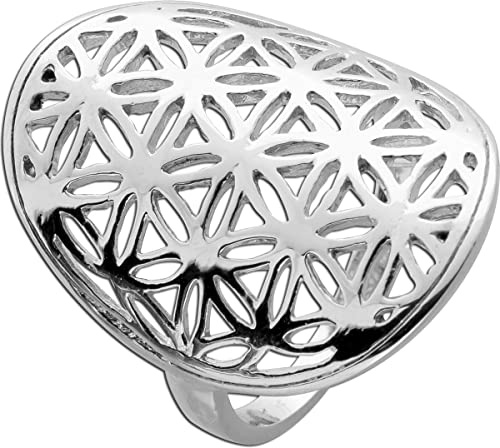Ch.Abramowicz Damenring Silber 925 Lebensblume Design 17