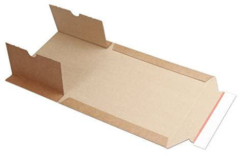 Universal Wickelverpackungen aus Mikro-Wellpappe Karton 217x155x10-50mm (MW352) (100)