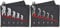 Knipex Zangenschlüssel-Set 5-teilig 00 19 55 S4 & Cobra®-Set 5-teilig 00 19 55 S5