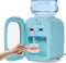 Mini Water Dispenser Desktop Cold&Hot Water Dispenser with Door Mini water Cooler Dispenser for Office/Dormitory/Apartment/Living Room 420W 220V