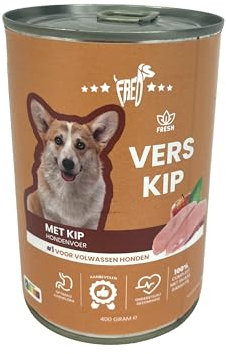 Freds 12x400 gr blik vers kip hondenvoer