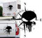 Rakelfix Kompass Punisher Army Totenkopf Aufkleber Apassbar Wohnmobil Auto Autoaufkleber Sticker Kompassrose Windrose Camper
