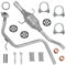 Polmo Auspuff Endtopf für Toyota Yaris 3 III XP13 2012-2020 1.5 Hybrid