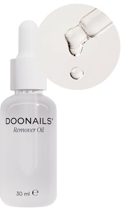 Doonails – Entferner Öl zur schonenden Entfernung von Press Ons & Gel Nail Strips – Nagelöl mit pflegenden Inhaltsstoffen – ohne Lösungsmittel, Farb- & Duftstoffe (30ml)