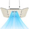 VIVOSUN AeroLight Wing AW400SE, 400W LED Grow Lampe mit integriertem Zirkulationsventilator, Kompatibel mit App, Verwendbar mit GrowHub Controller E42A/E25 für 120x120x200cm/150x150x200cm Growzelte