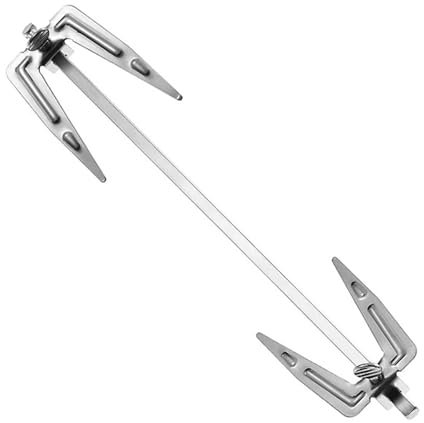 EJPPDHCO Air Fryer Oven Fork Grill Barbecue Rotisserie Spit Chicken Meat Roasting Fork Roast Fish Spit Steel Stainless Accessories