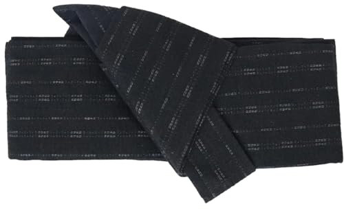 CAMDOM Japanischer Kimono-Obi-Gürtel für Herren, traditioneller Vintage-Stil, Judo-Samurai-Gürtel, vorgebundener Bund, Farbe 05, Einheitsgröße