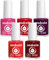 Andreia Halal Breathable Nail Polish Collection - Water Permeable Glossy Nail Polish Set - Vegan & Cruelty-Free - 5 Bright Colours - 52.5ml