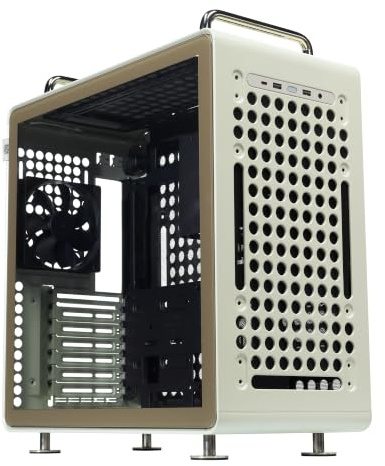 Cooler Master QUBE 540 Boîtier Tour intermédiaire ATX à Haut débit d'air, dégagement Maximal du GPU 415 mm, prêt à l'emploi RTX 5090|RX 9070 XT, Verre trempé, Design modulaire et Personnalisable